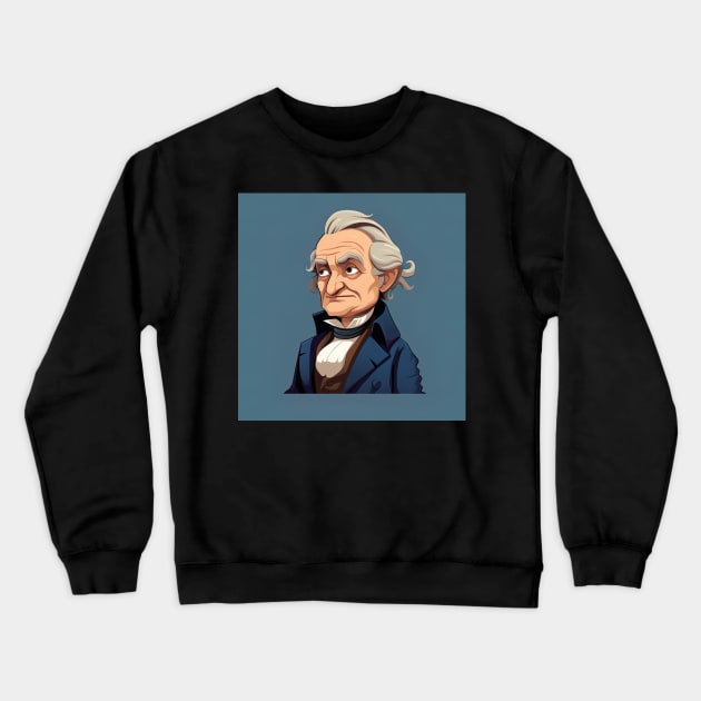 Carl Friedrich Gauss Crewneck Sweatshirt by ComicsFactory